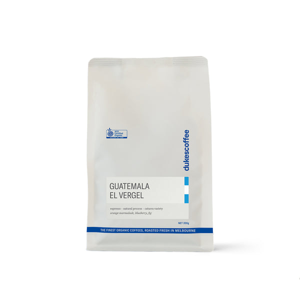Guatemala - El Vergel, Natural Espresso