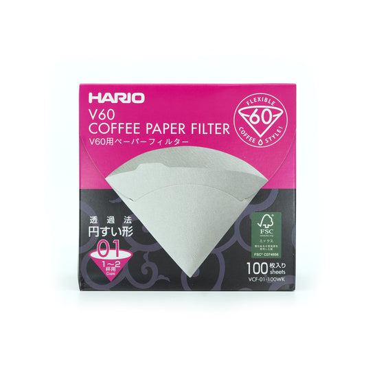 Hario V60 Filter Papers (01 Size)