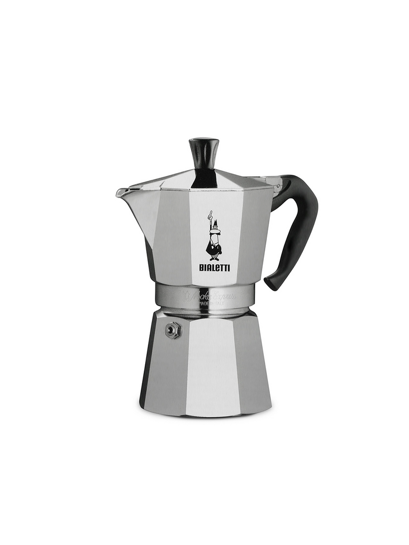 Bialetti Moka Express Stovetop Brewer (6-Cup)